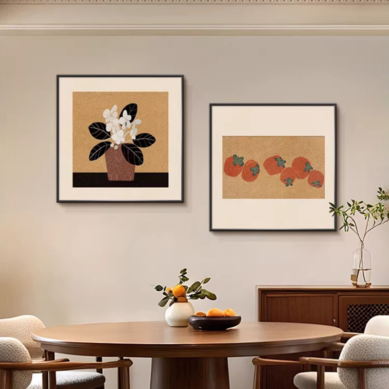 Vintage Persimmon Canvas Poste - Korean Arts And Lifestyle ulasan dan harga