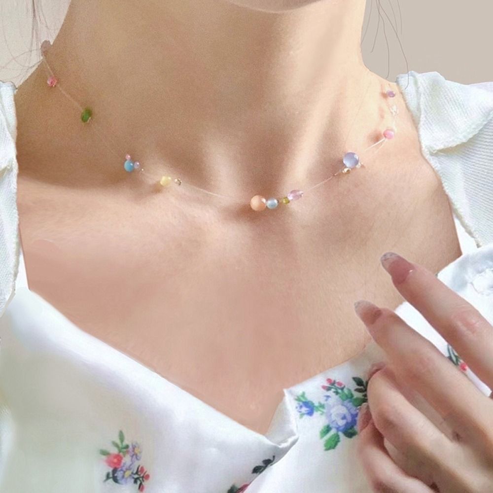 Trendy Alloy Korean Style Neck - Korean Lifestyle Aesthetic ulasan dan harga