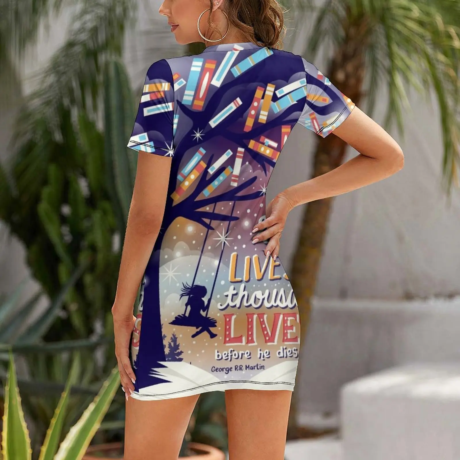 Thousand lives Short-Sleeved D - Korean Luxury Lifestyle ulasan dan harga