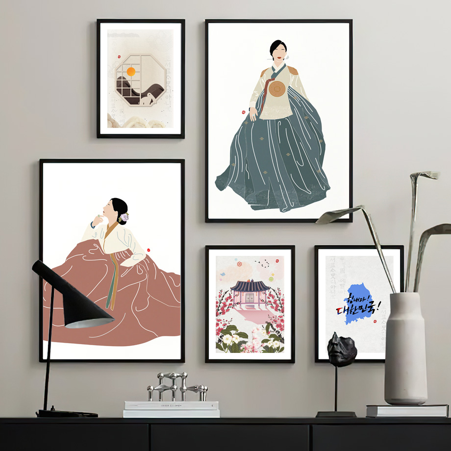 Korean Style Boho Hanbok Girl  - Korean Lifestyle Aesthetic ulasan dan harga